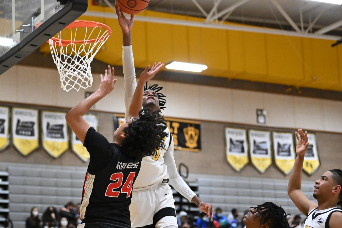 Roosevelt North Medford boys basketball Leon Neuschwander 33